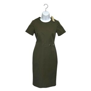 NWT Banana Republic Bi-Stretch Button Dress 
Women's Sz 2